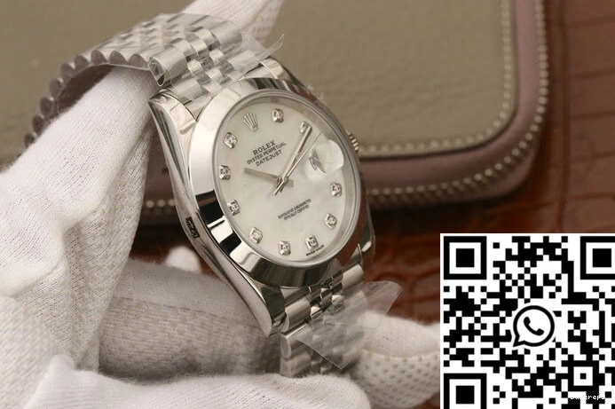 Factory Dial Datejust EW Rolex M126300 Diamond-set 0414